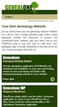 Mobile Screenshot of genealone.com